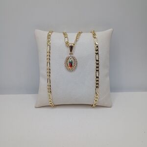 Small Virgin Of Guadalupe Necklace